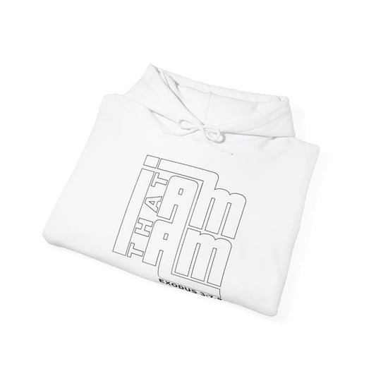 I AM THAT I AM Hooded (white)
