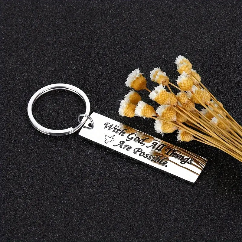 All things are possible Keychain