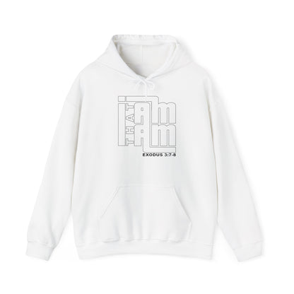 I AM THAT I AM Hooded (white)
