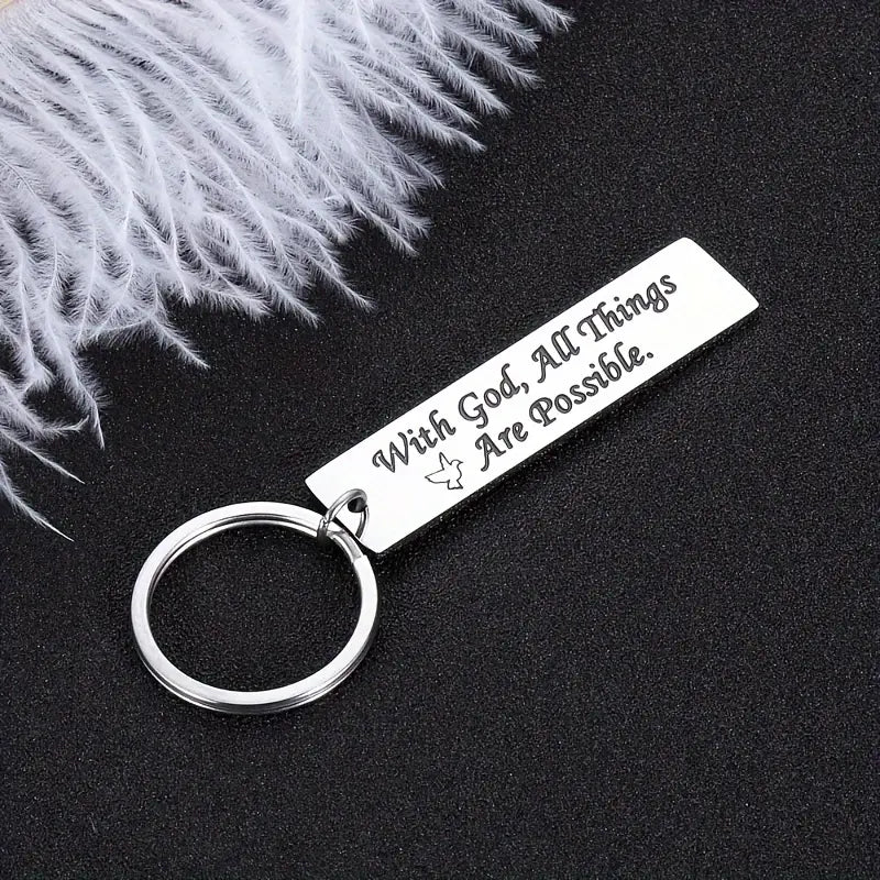 All things are possible Keychain