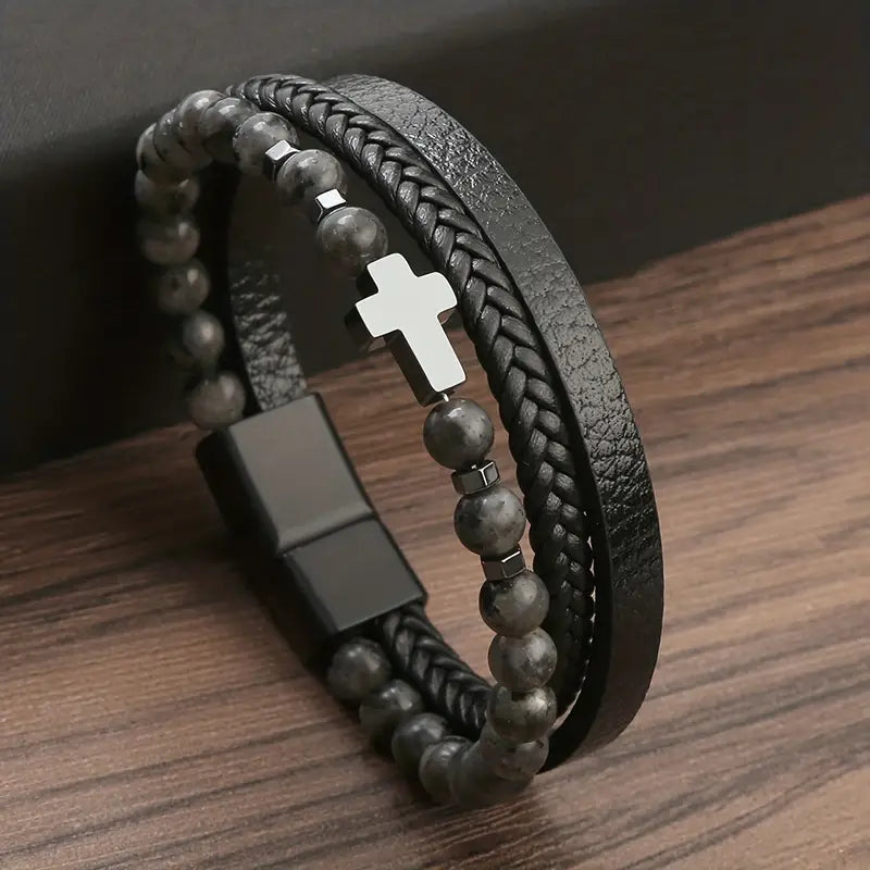 Cross&Beads Bracelet