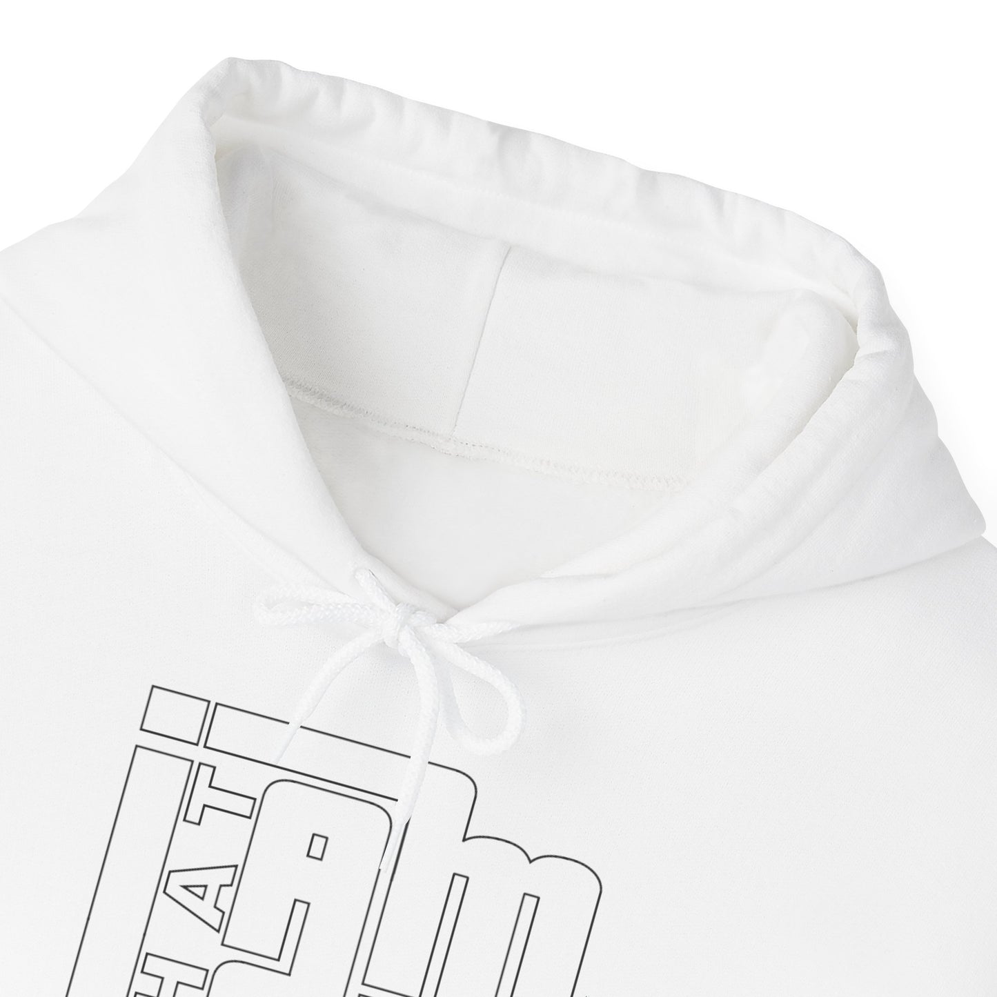 I AM THAT I AM Hooded (white)