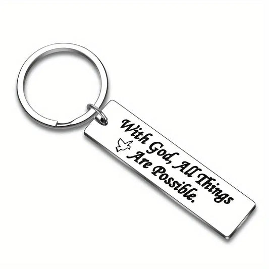 All things are possible Keychain