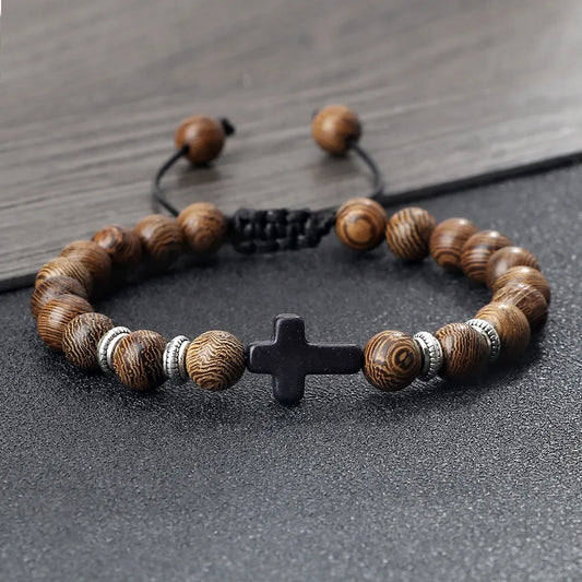 Wooden Beaded Bracelet